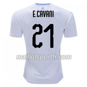 Maillot de Foot Uruguay E.Cavani 21 Exterieur Coupe du monde 2018